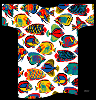 Camiseta de peces. 2002