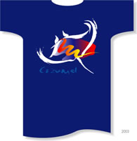 Camiseta Pez Cozumel. 2002-2003