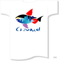 Camiseta Pez Cozumel. 2002-2003