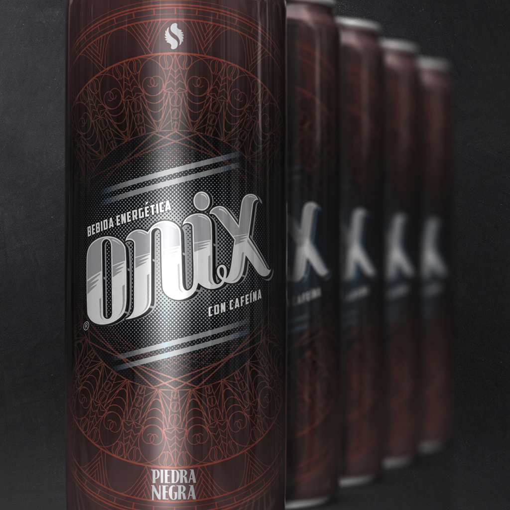 Onix: branding dark para una bebida estimulante hecha en Ecuador