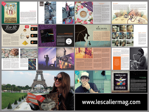 Proyecto: Editorial/ L'escalier Magazine.