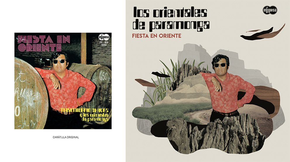 Maestros de la cumbia psicodélica diseño de portadas