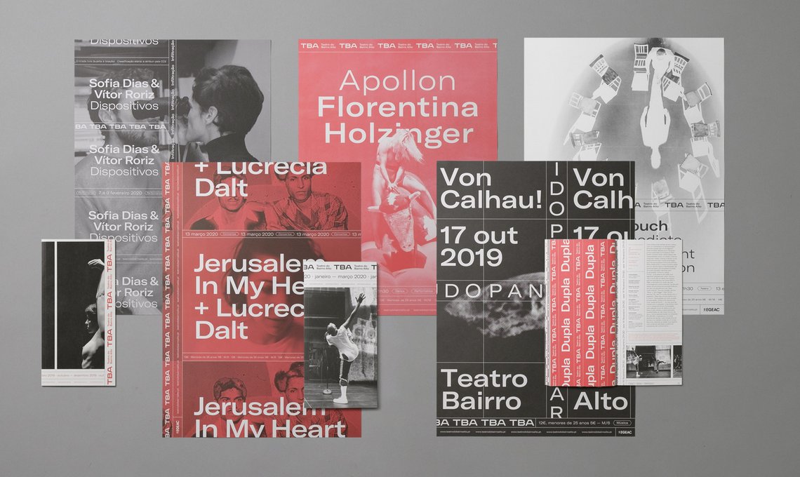 TBA Teatro do Bairro Alto branding