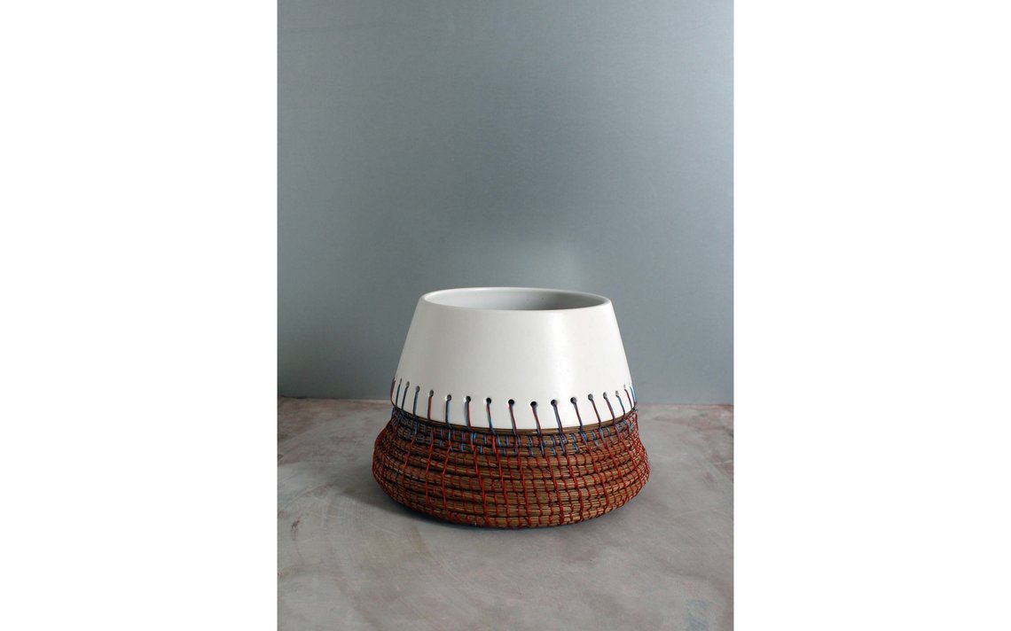 Caruma centros de mesa técnica mixta