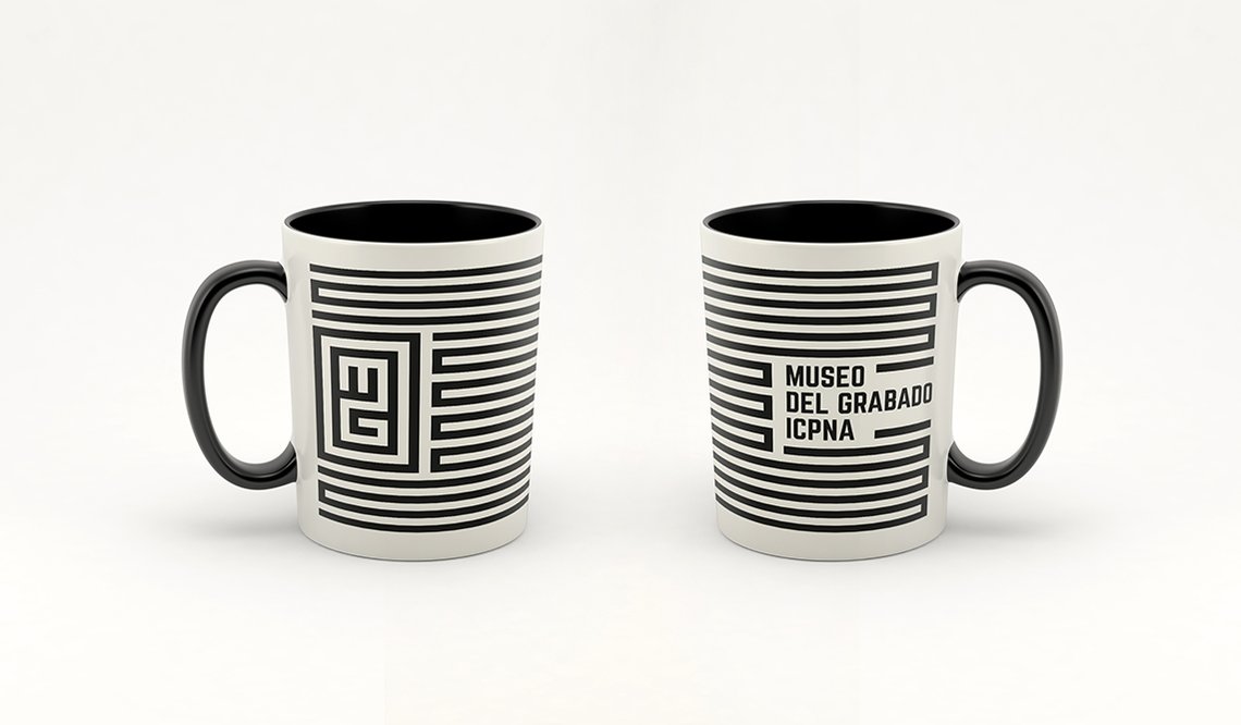 Museo del Grabado ICPNA identidad visual