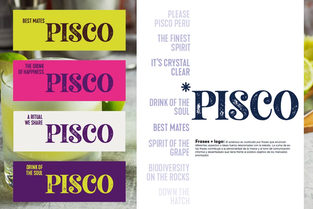 Pisco Spirit of Perú campaña visual