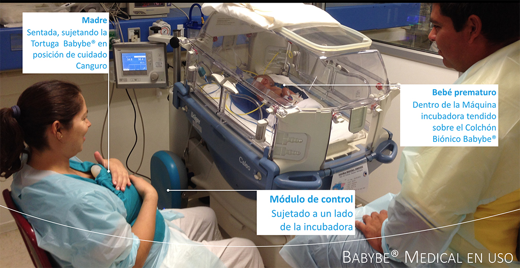 Babybe: telepresencia táctil para el vínculo en neonatología