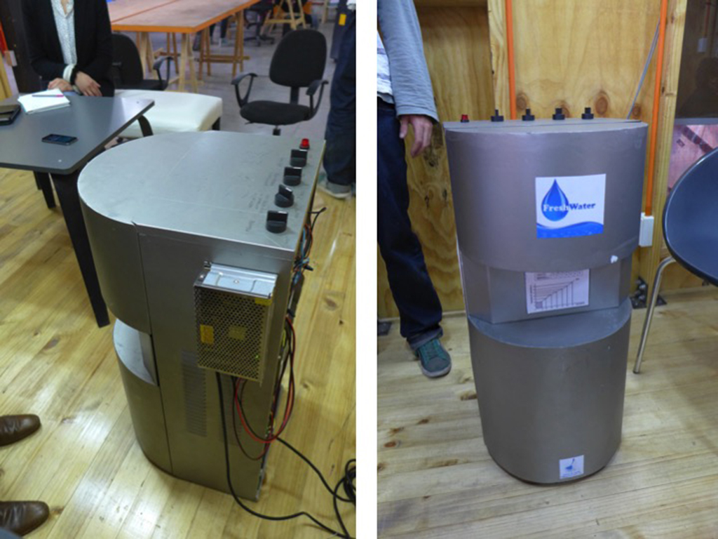 Freshwater: solución hídrica sustentable que convierte aire en agua