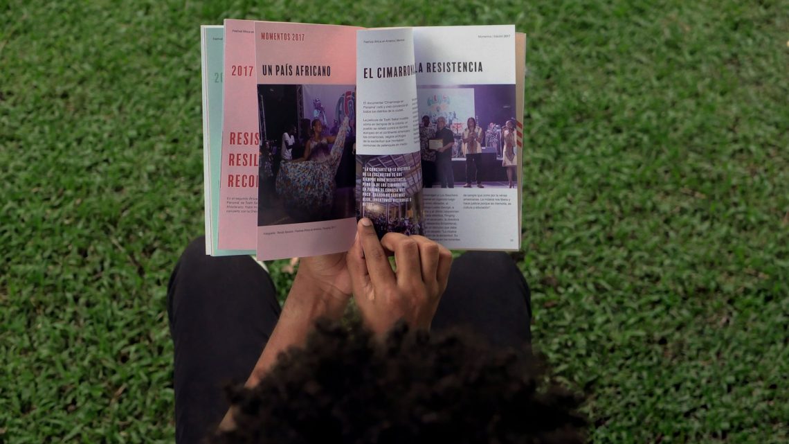 Memoria: Festival África en América, diseño editorial de archivo vivo - imagen destacada