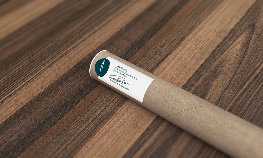 Imagen Corporativa Océano Sur: branding para arquitectura en entornos naturales