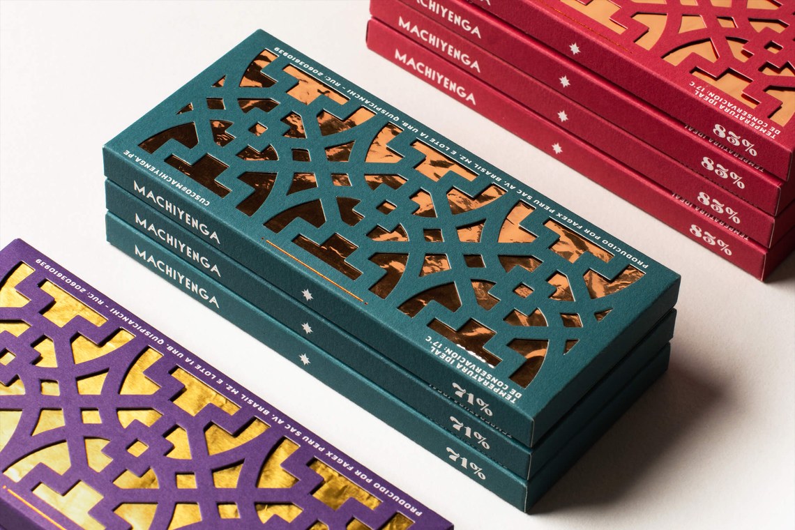 Machiyenga Tree to Bar diseño de marca