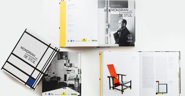 Exposição Mondrian e o Movimento de Stijl: diseño expositivo y pedagogía visual