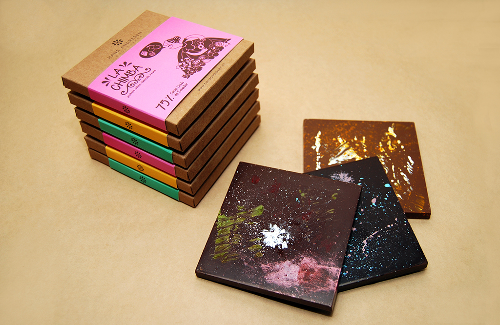 Packaging para Chocolates La Chimba: identidad barrial en clave gráfica