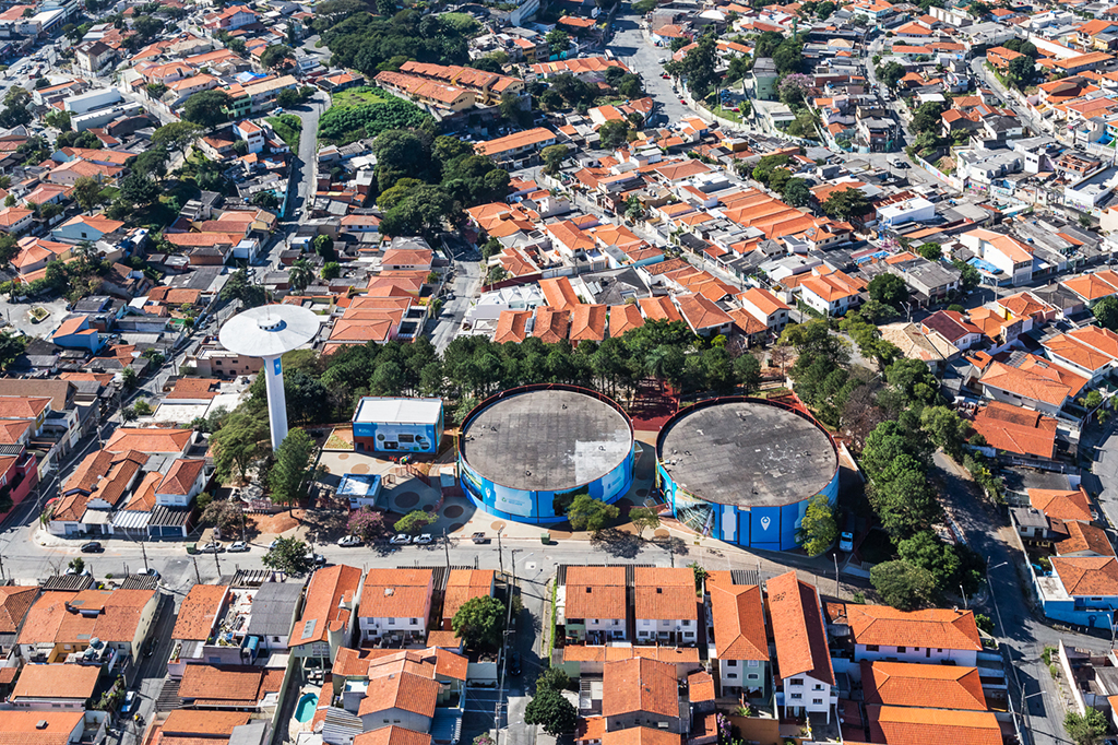 Conjunto Parques Museu da Água Sabesp: paisaje e infraestructura urbana en São Paulo