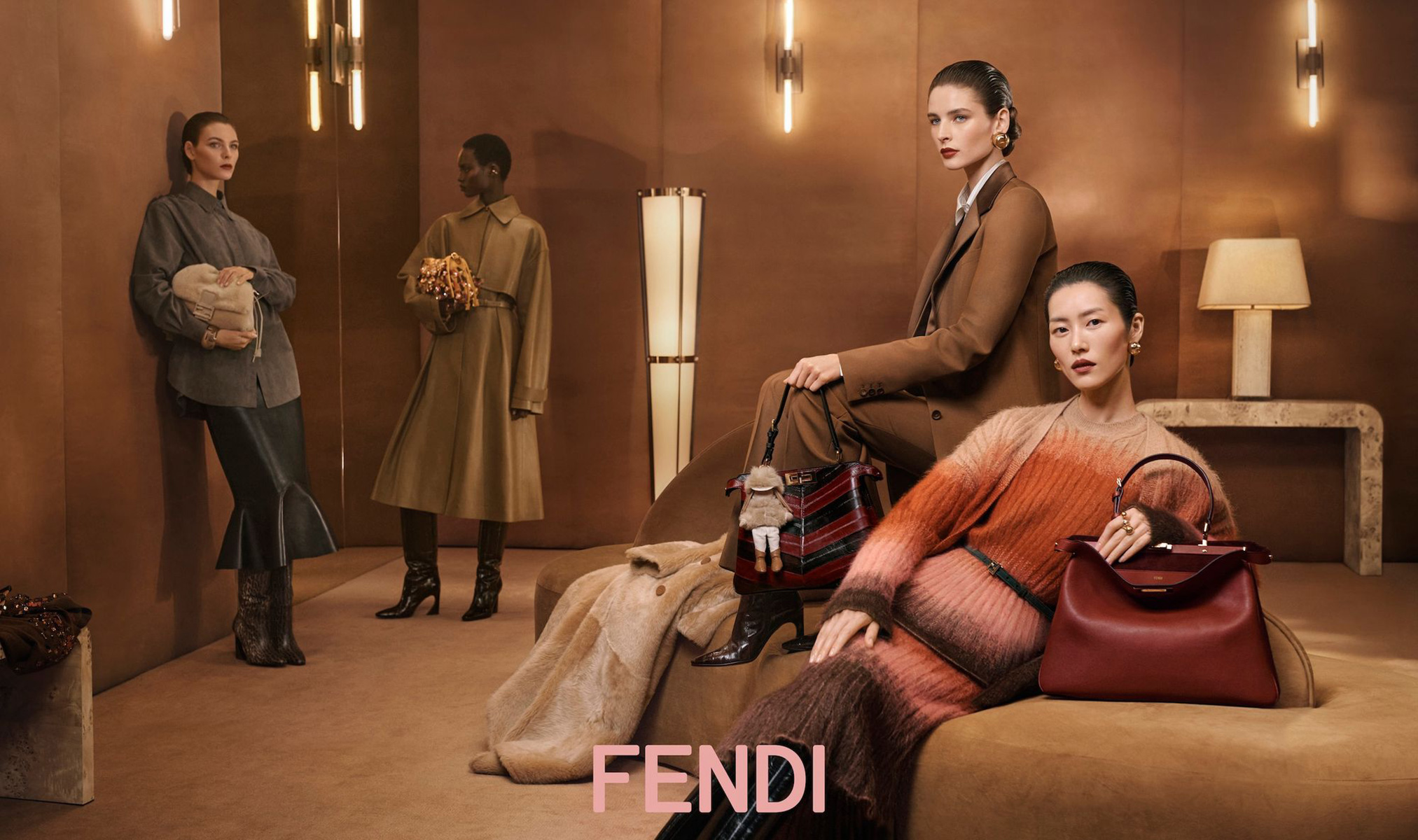 Campaña de Fendi fotografiada por Steven Meisel