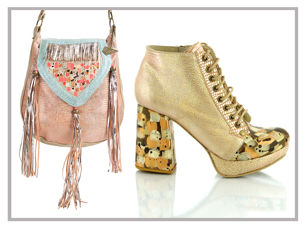 Arte Portante: bolsos y calzado intervenidos como piezas de arte utilitario