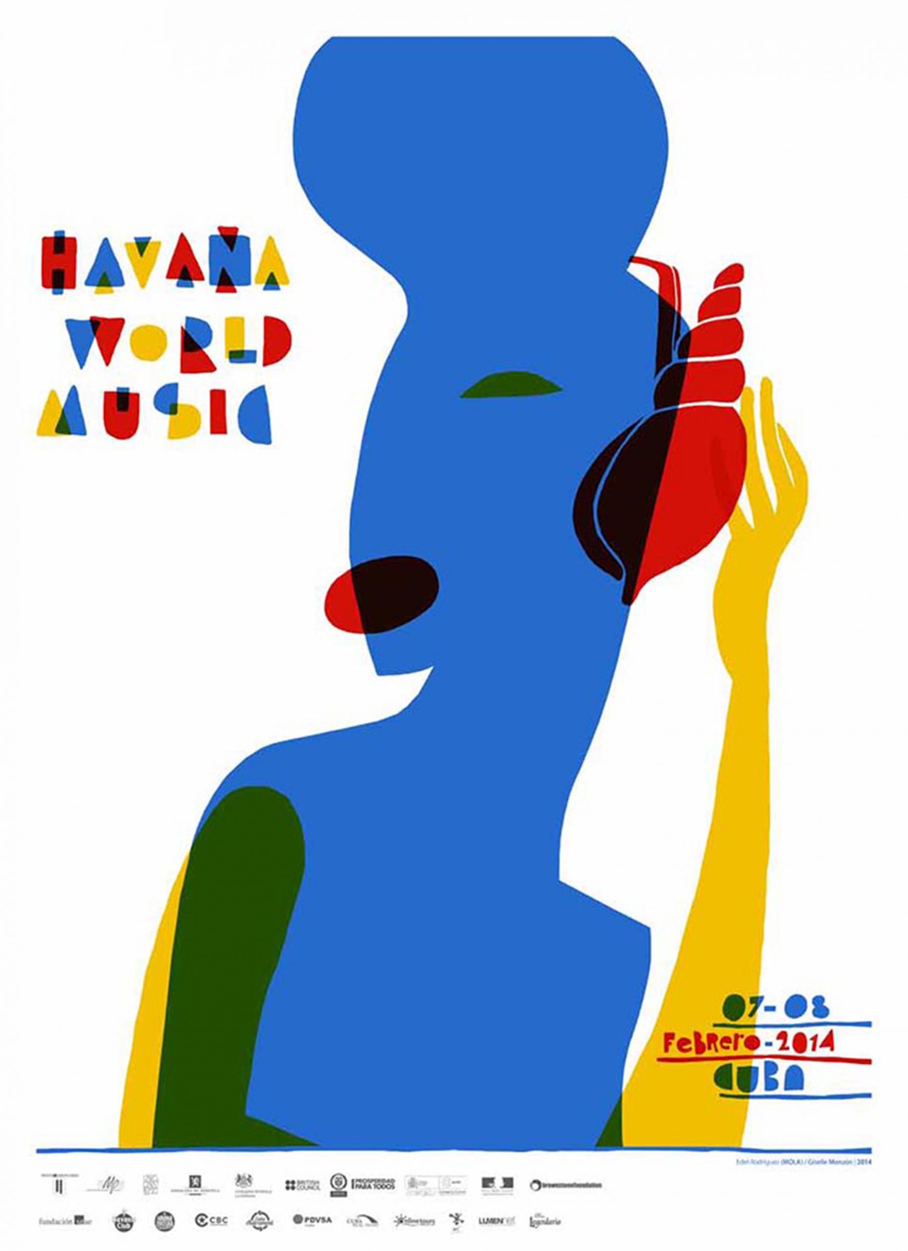 Campaña visual para el Festival Havana World Music, HWM