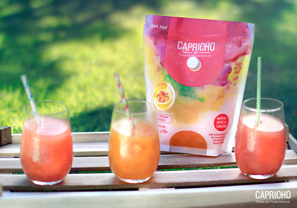 Capricho Empaque: diseño de packaging para jugos naturales listos en tres pasos
