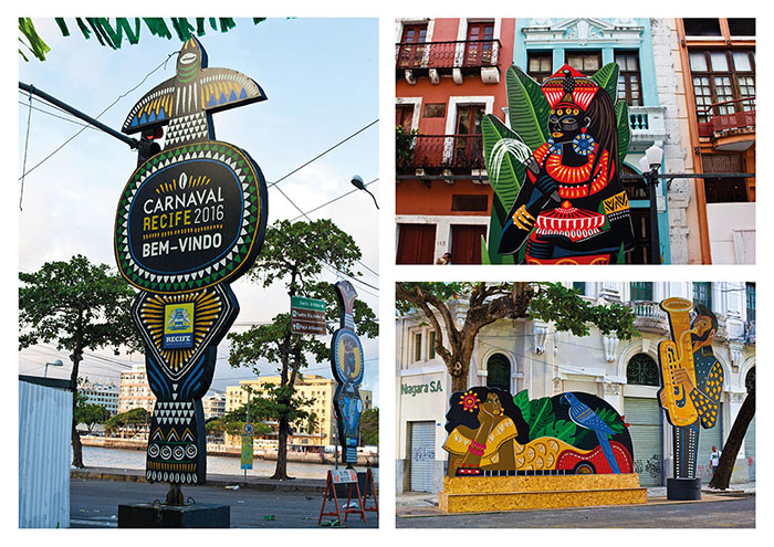 Carnaval do Recife 2016. Proyecto de identidad visual y escenografía