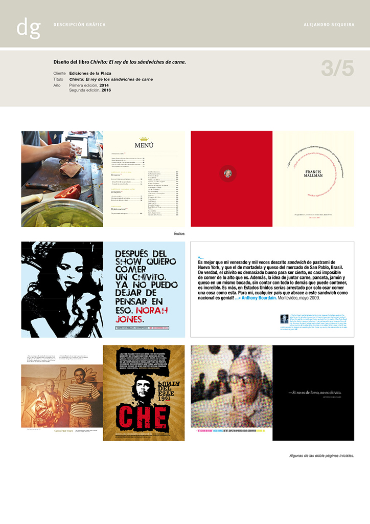 Chivito: libro-diseño sobre el sándwich emblema de la gastronomía uruguaya