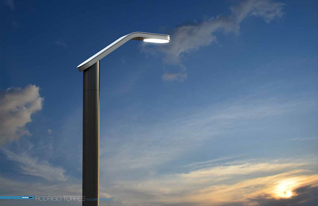 Colección moderna de luminarias urbanas: sistema LED para espacio público eficiente