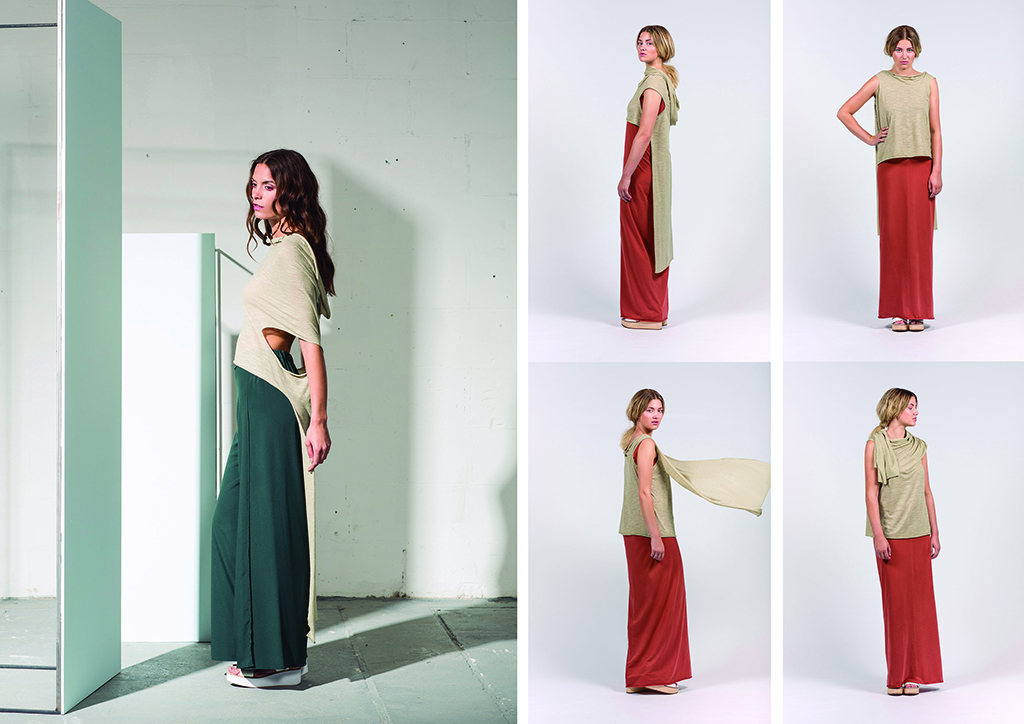 Elementum SS17: moda sostenible zero waste con prendas multifunción