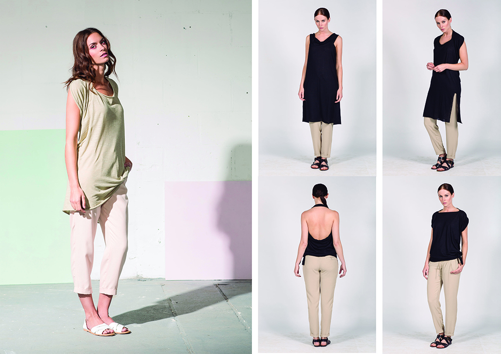Elementum SS17: moda sostenible zero waste con prendas multifunción