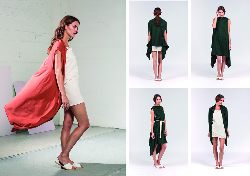 Elementum SS17: moda sostenible zero waste con prendas multifunción