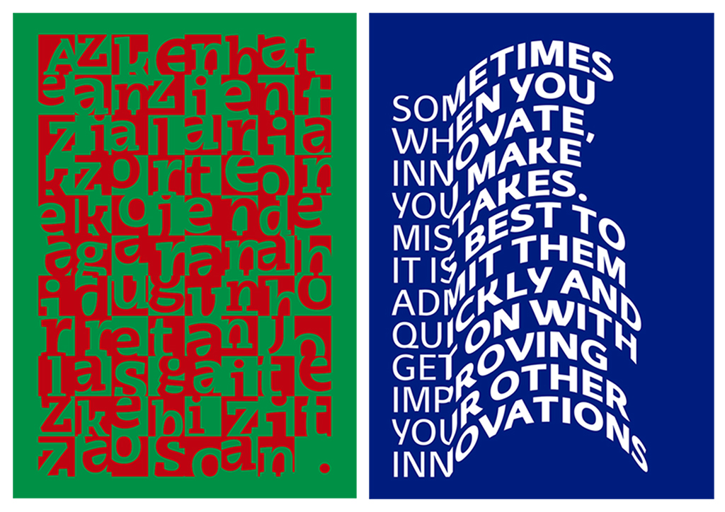 Exposición Tipográfica «Zientzia Astea» (Semana de la Ciencia)