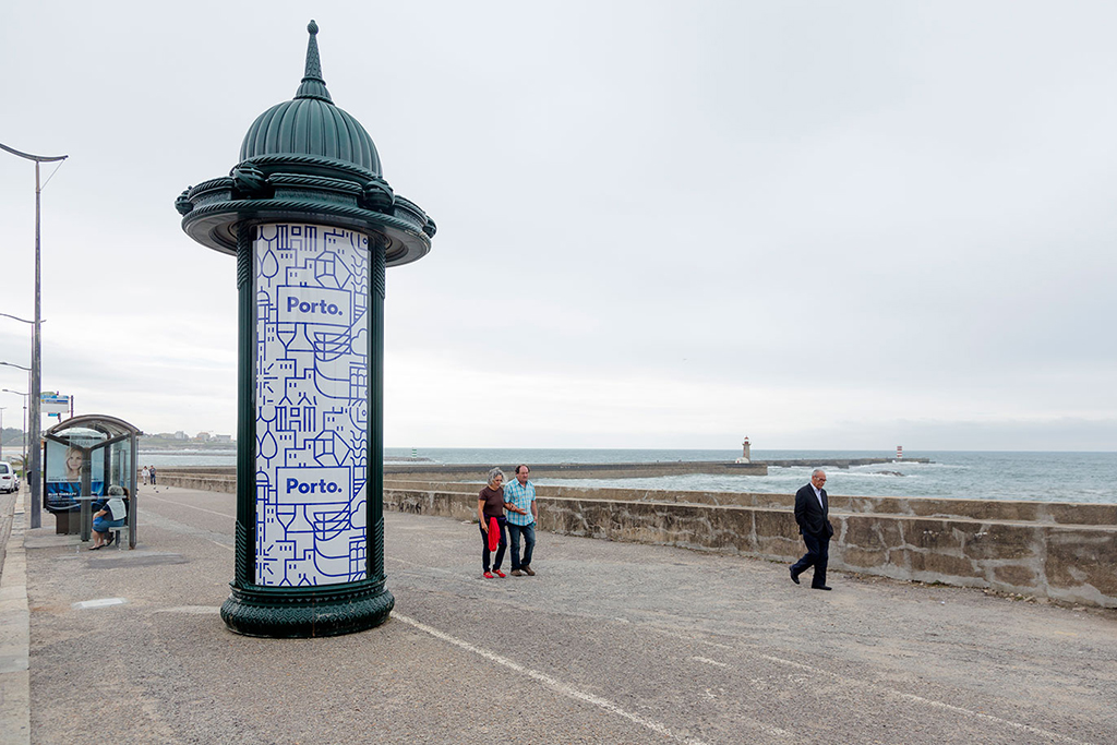 Identidad visual para la ciudad de Oporto: sistema gráfico abierto para ciudadanía