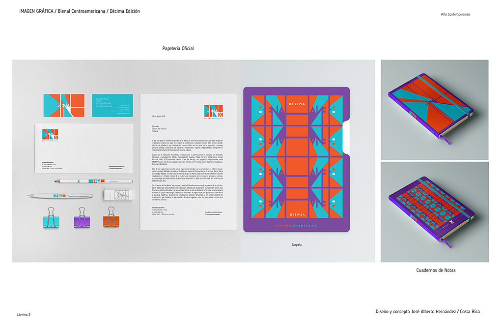 Imagen Gráfica para la Bienal Centroamericana / Décima Edición