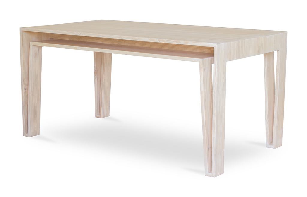 Línea de mobiliario serie «20»: minimalismo en pino radiata desde Chile