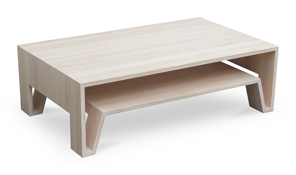 Línea de mobiliario serie «20»: minimalismo en pino radiata desde Chile