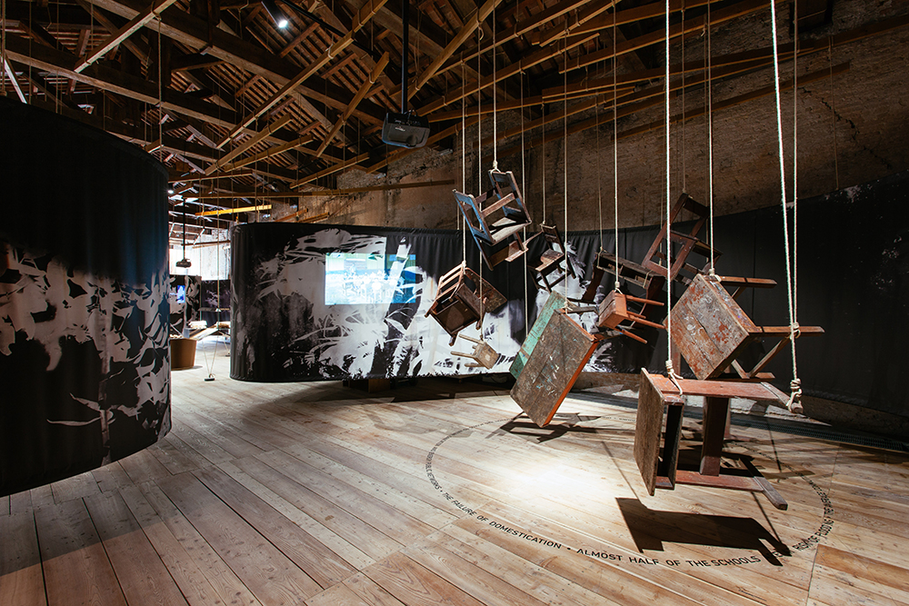 Museografía Pabellón Peruano de la Bienal de Arquitectura de Venecia