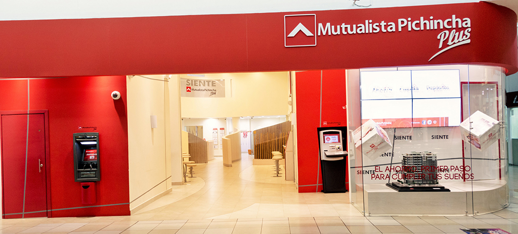 Mutualista Pichincha: agencia bancaria con los cinco sentidos