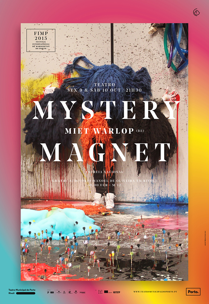 Identidad del Teatro Municipal de Oporto: sistema visual multicapa para cultura