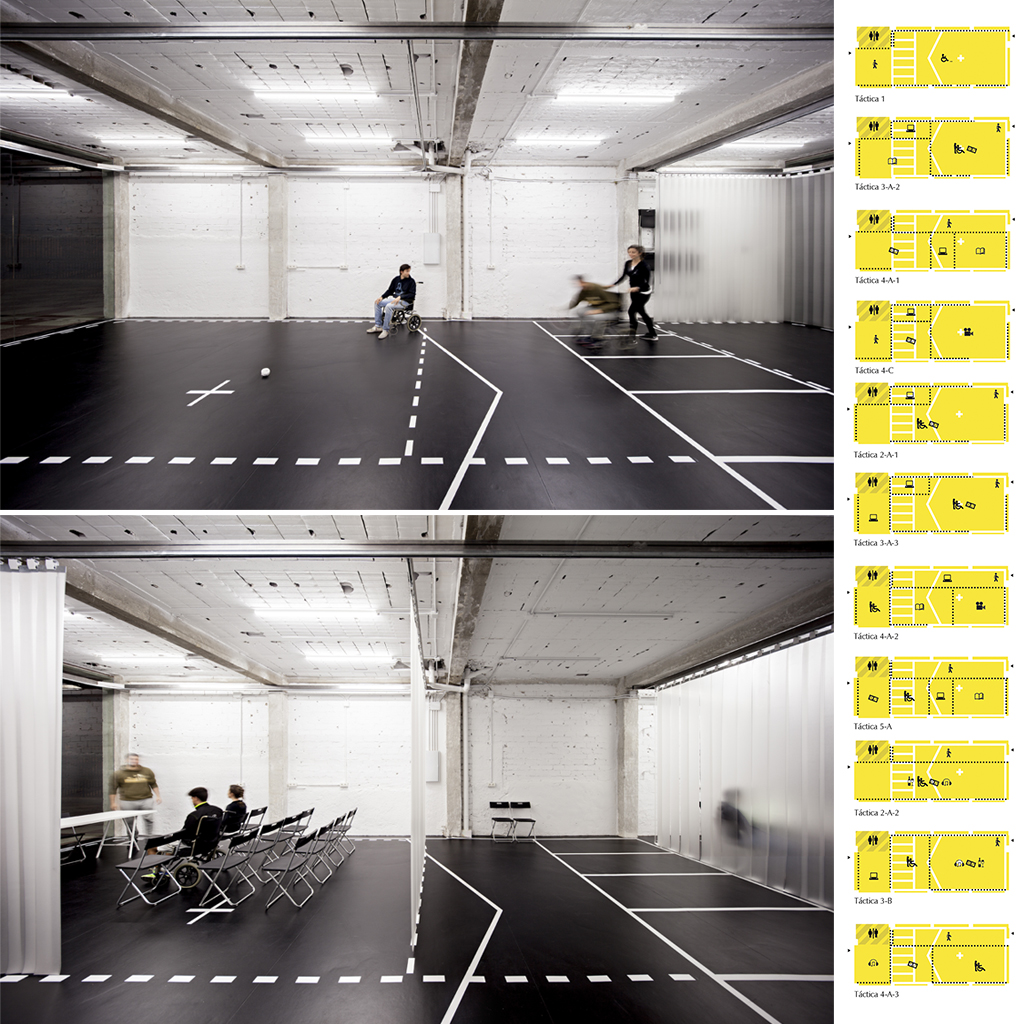 Terreno de Juegos. Espacio Multifuncional para Deportistas con Discapacidad