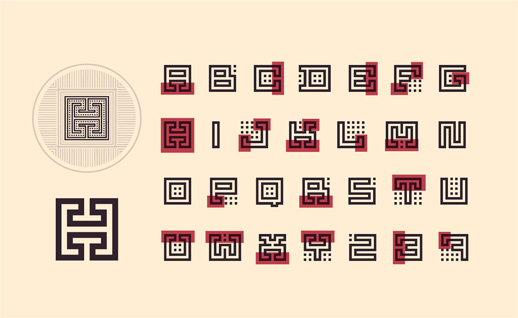 Tipografía Yekuana: diseño de titulares con raíces geométricas ancestrales