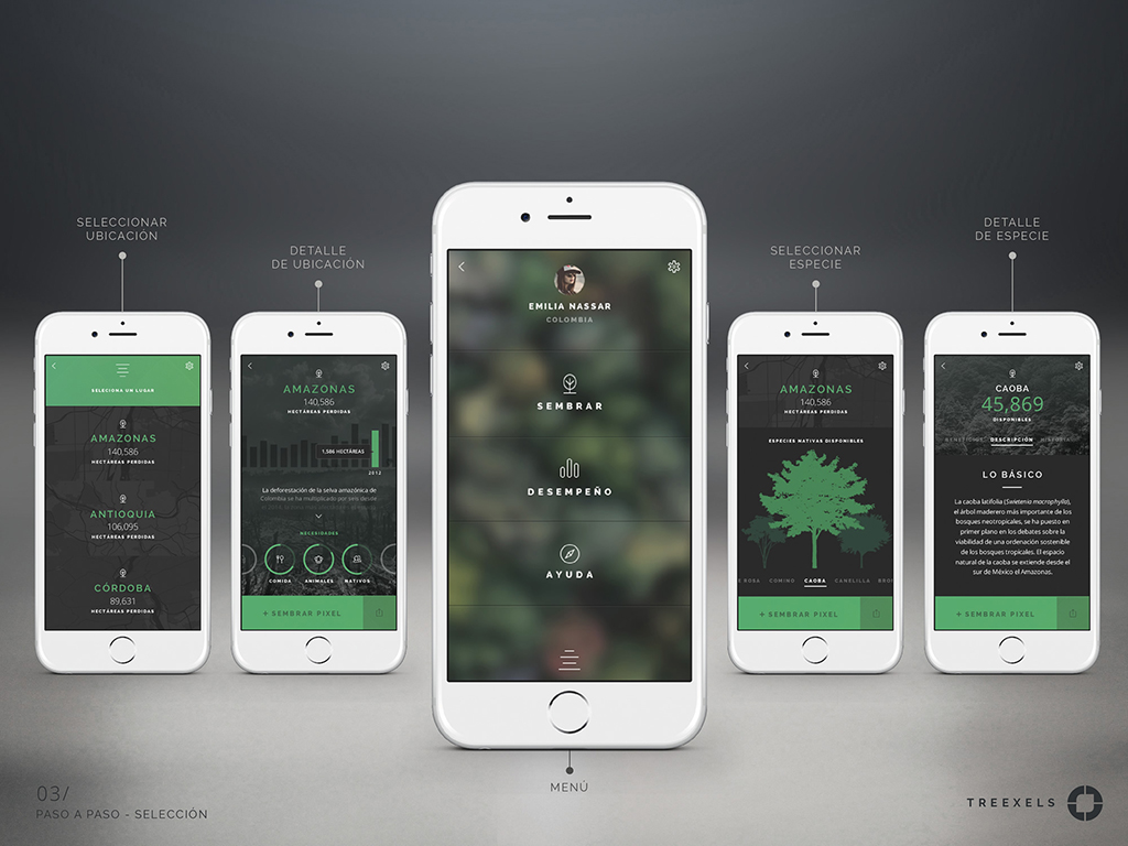 Treexels = Pixeles que se convierten en árboles reales