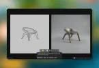 Krea Realtime Edit transforma un boceto dibujado en una visualización de producto